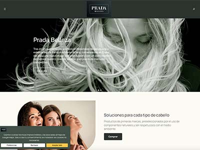 Website Prada Belleza